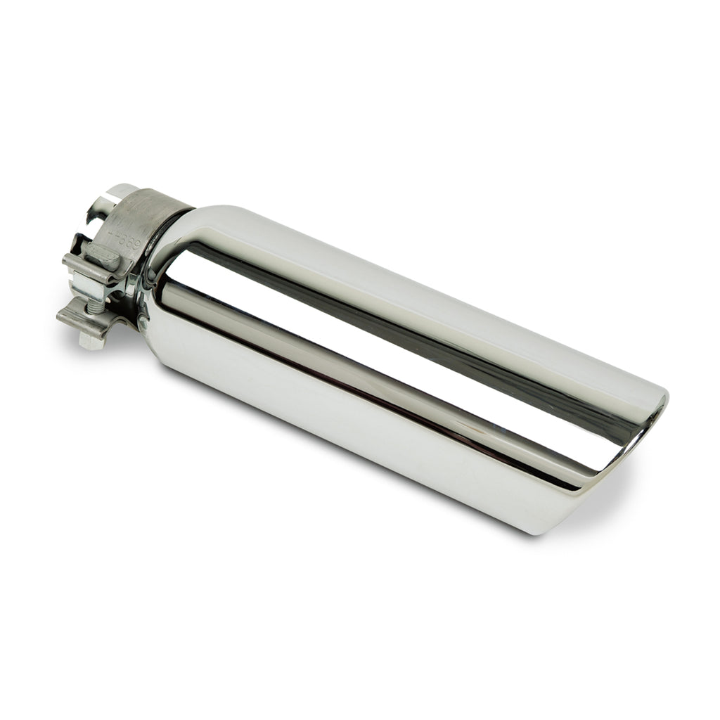 Exhaust-Tips-Angle-Cut-WRolled-Edge-(Inlet-3-12In.--Length-14In.--Outlet-6In.)---Chrome