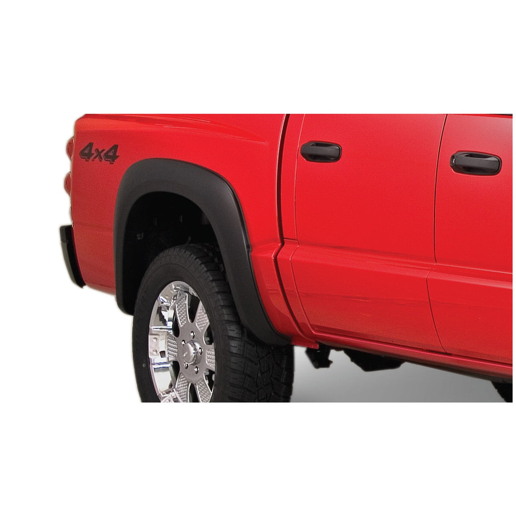 Extend-A-Fender-2005-2006-Dodge-Dakota-Quad-Cab;-1.5-Inch-Of-Tire-Coverage;-Set-Of-Four;-Uv-Protected;-Paintable;-Black-Finish