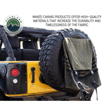Load image into Gallery viewer, Extra-Large-Trash-Bag-Tire-Mount-16-Lb-Waxed-Canvas-Universal-Overland-Vehicle-Systems