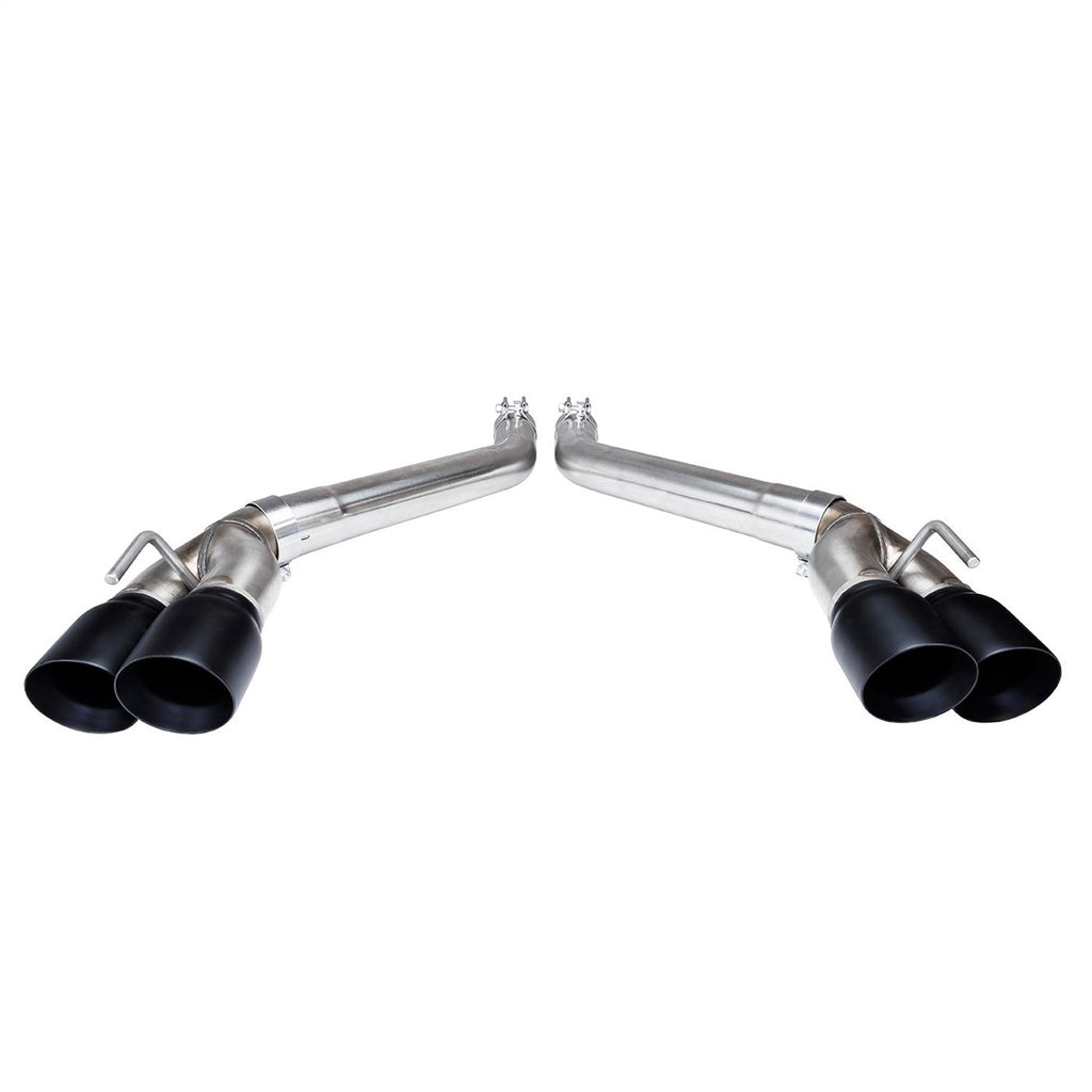Kooks Custom Headers 22604161MD 3in. Connection Back Muffler Delete Exhaust System w/Black Quad Tips for Select Chevrolet Camaro