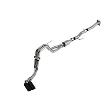 Load image into Gallery viewer, F-150-2021-5.0L-2Dr-Rc-Sb-(122.8-Wb)-XlXlt-32.25-Dse-Cat-Back-Atak-Black-Chrome-Tips