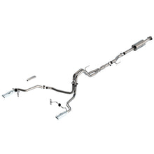 Load image into Gallery viewer, F-150-2021-5.0L-4Dr-Cc-Sb-Ec-Stb-LariatKrPlatinumLtd-32.25-Sre-Cat-Back-Atak-Chr-Tips