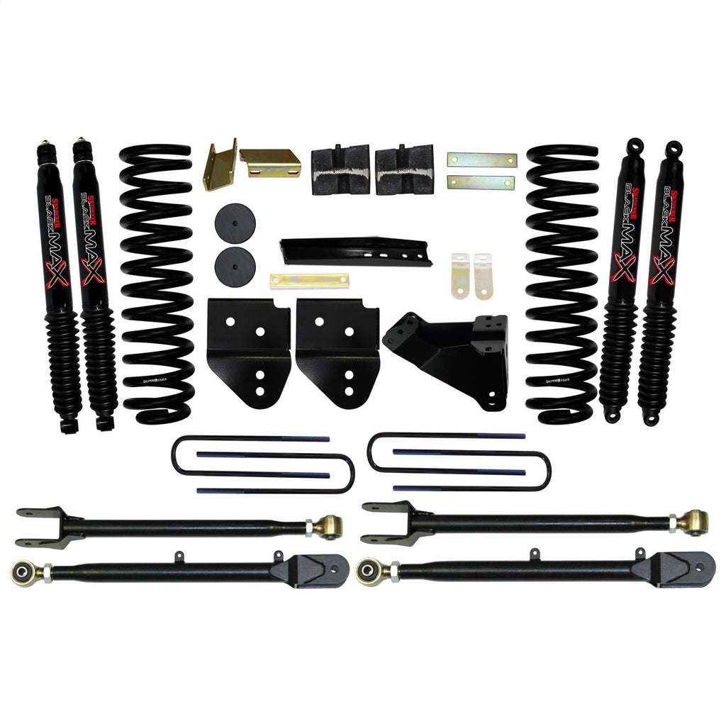 Skyjacker F114024K-B Suspension Lift Kit w/Shocks for Select Ford F-250 Super Duty, Ford F-350 Super Duty