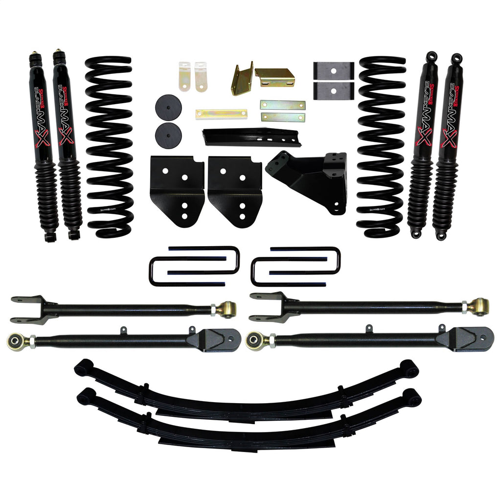 Skyjacker F114024KS-B Suspension Lift Kit w/Shocks for Select Ford F-250 Super Duty, Ford F-350 Super Duty