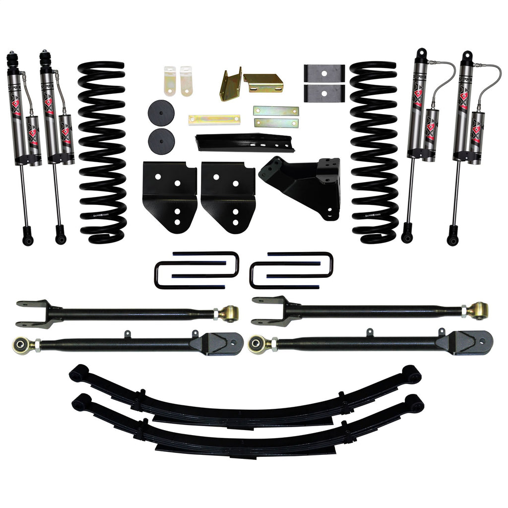 Skyjacker F114024KS-X 4 in. Suspension Lift System With ADX 2.0 Remote Reservoir Monotube Shocks. for Select Ford F-250 Super Duty