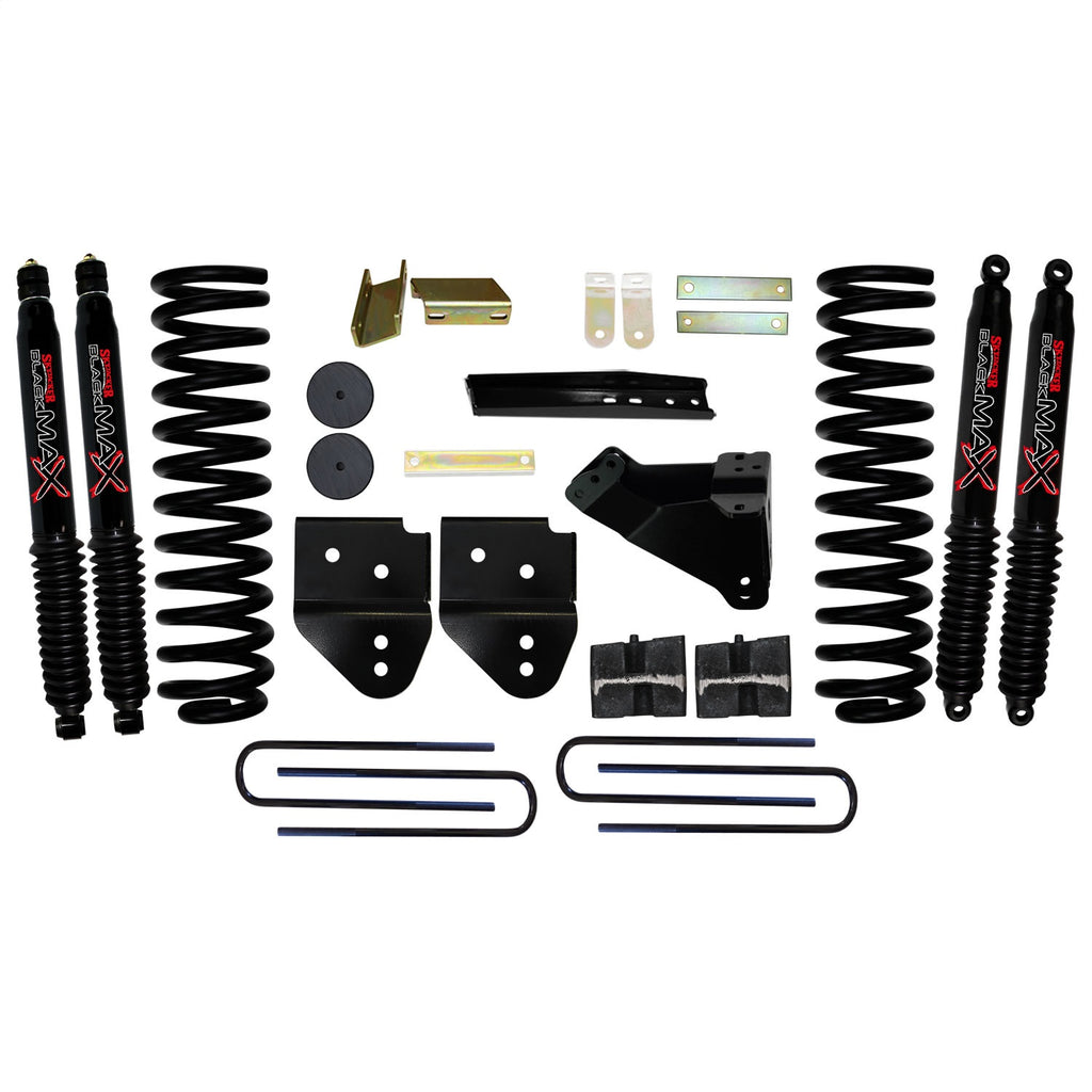 Skyjacker F11451K-B Suspension Lift Kit w/Shocks for Select Ford F-250 Super Duty, Ford F-350 Super Duty