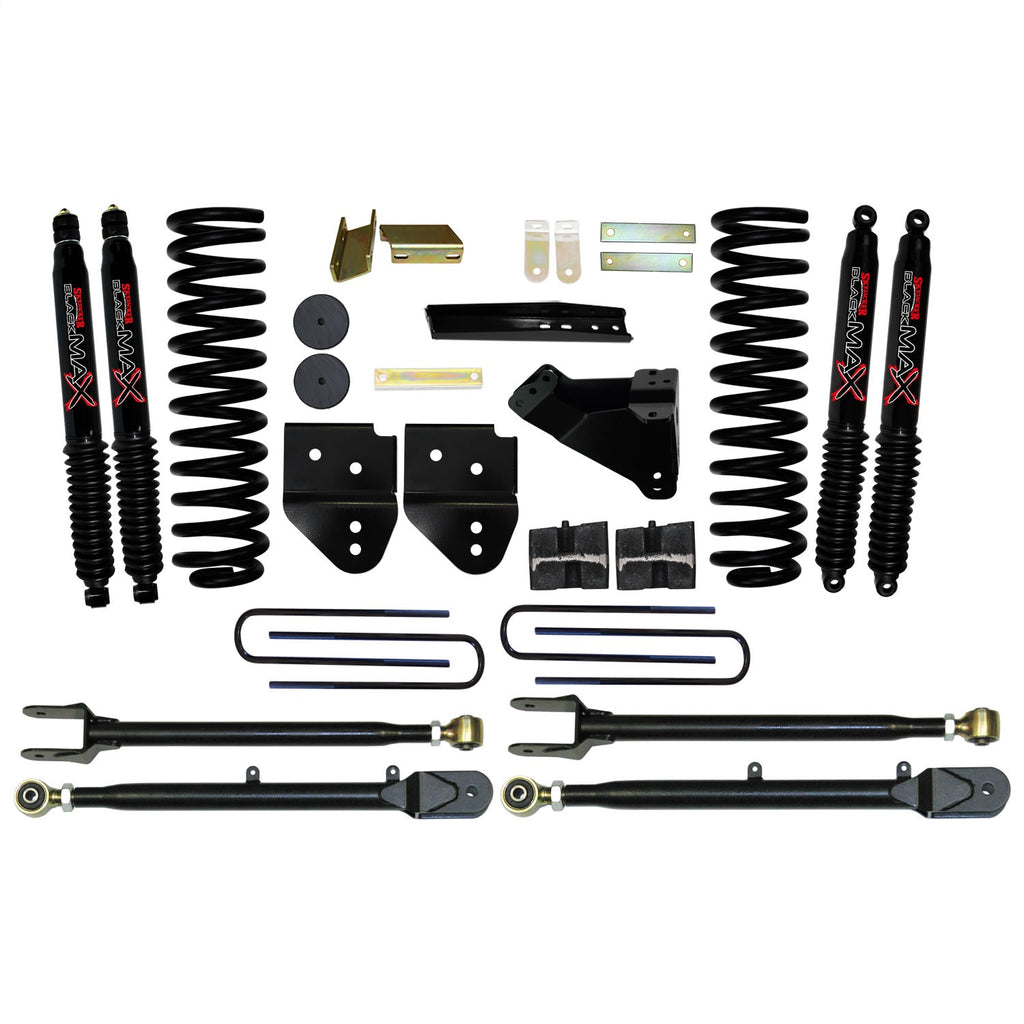 Skyjacker F114524K-B Suspension Lift Kit w/Shocks for Select Ford F-250 Super Duty, Ford F-350 Super Duty