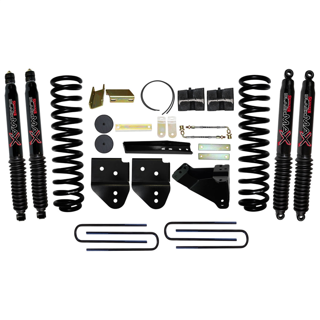 Skyjacker F11601K-B Suspension Lift Kit w/Shocks for Select Ford F-250 Super Duty, Ford F-350 Super Duty