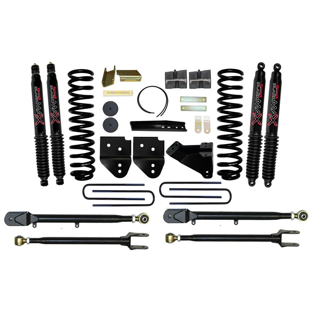 Skyjacker F116024K-B Suspension Lift Kit w/Shocks for Select Ford F-250 Super Duty, Ford F-350 Super Duty