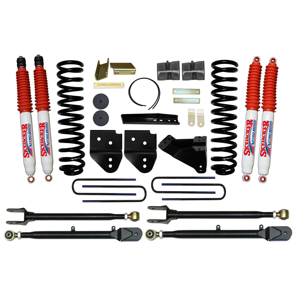 Skyjacker F116024K-N 6IN. KT; CLII; 11F250 GAS; 4NITRO for Select Ford F-250 Super Duty, Ford F-350 Super Duty