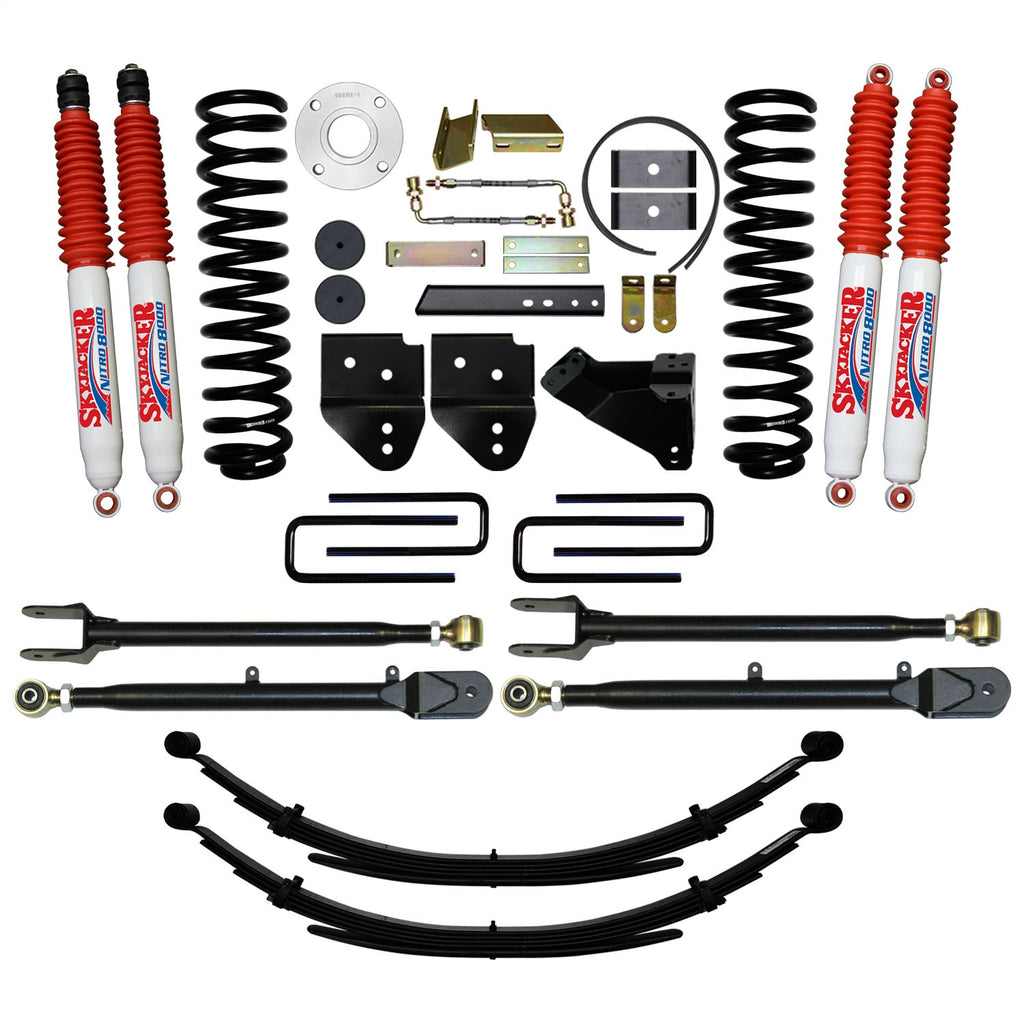 Skyjacker F116024KS-N 6IN. SYS; CLII; 11F250 GAS; NITRO for Select Ford F-250 Super Duty, Ford F-350 Super Duty
