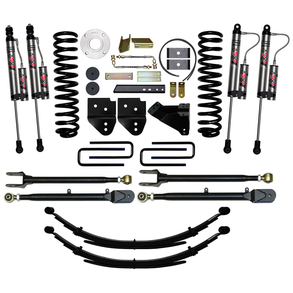Skyjacker F116024KS-X 6 in. Suspension Lift System With ADX 2.0 Remote Reservoir Monotube Shocks. for Select Ford F-250 Super Duty