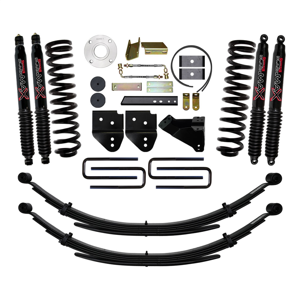 Skyjacker F11651KS-B Suspension Lift Kit w/Shocks for Select Ford F-250 Super Duty, Ford F-350 Super Duty
