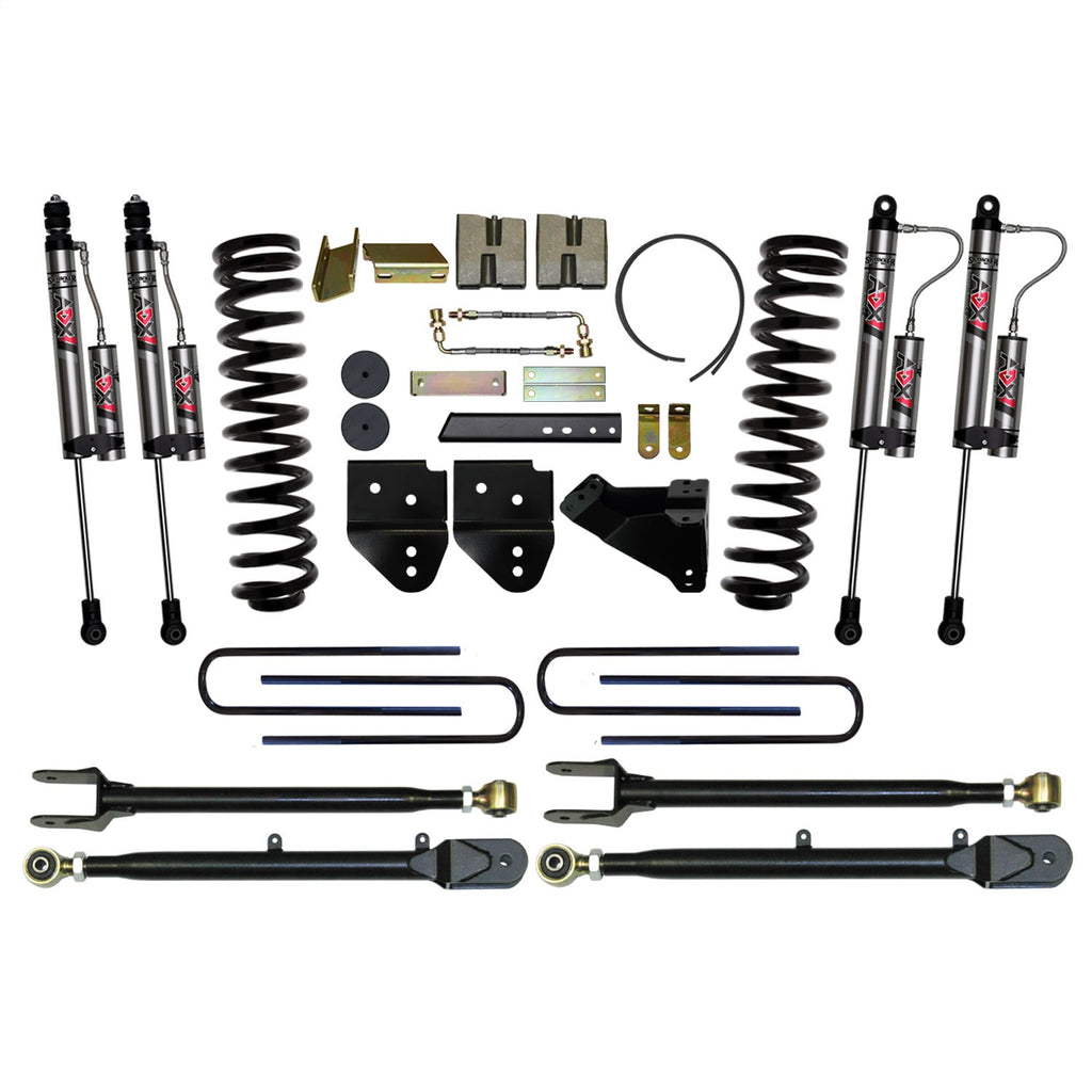 Skyjacker F116524K-X 6 in. Suspension Lift Kit With ADX 2.0 Remote Reservoir Monotube Shocks. for Select Ford F-250 Super Duty