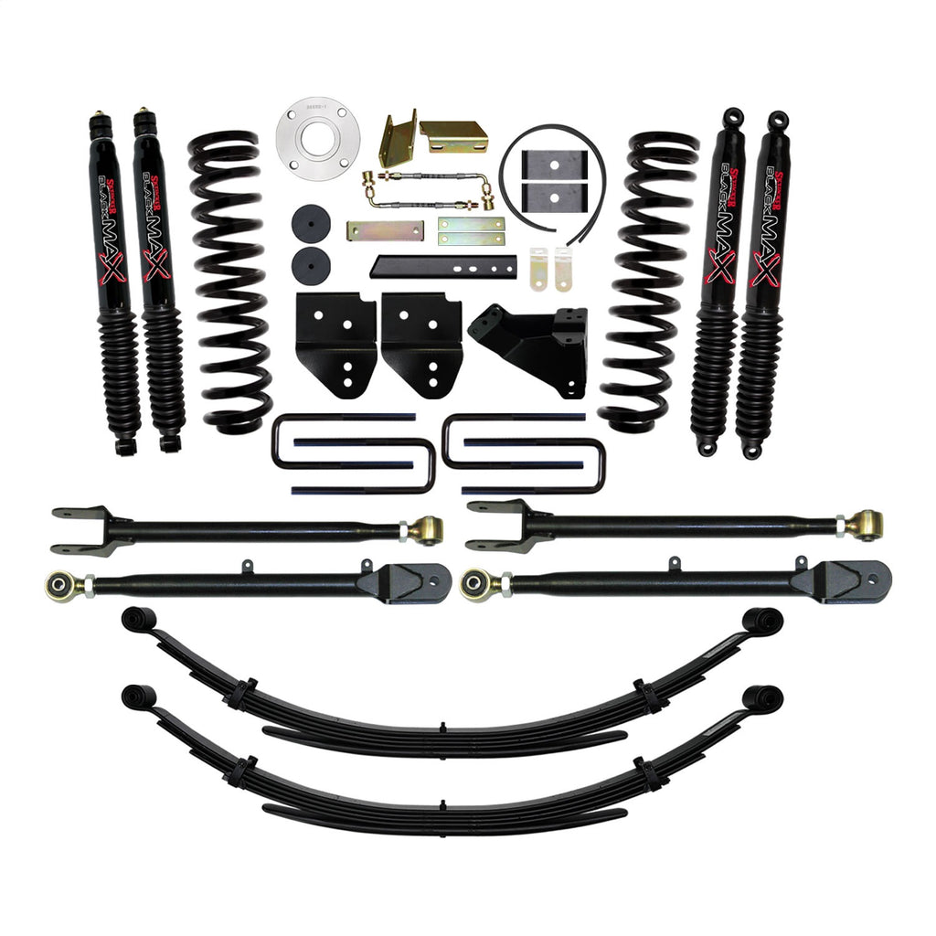 Skyjacker F116524KS-B Suspension Lift Kit w/Shocks for Select Ford F-250 Super Duty, Ford F-350 Super Duty