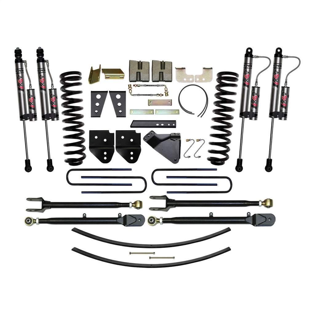 Skyjacker F11802K-X 8.5 in. Suspension Lift Kit With ADX 2.0 Remote Reservoir Monotube Shocks. for Select Ford F-250 Super Duty