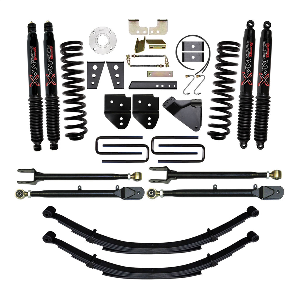 Skyjacker F11802KS-B Suspension Lift Kit w/Shocks for Select Ford F-250 Super Duty, Ford F-350 Super Duty