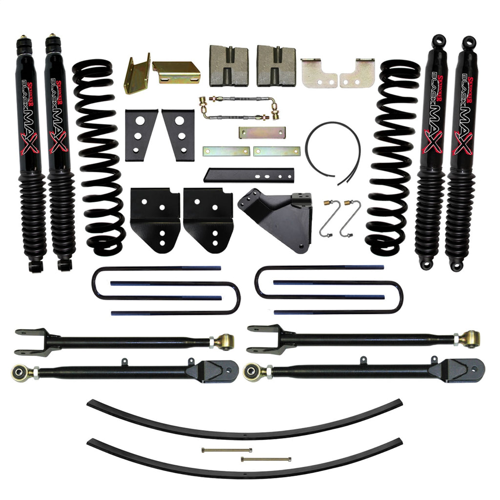 Skyjacker F11852K-B Suspension Lift Kit w/Shocks for Select Ford F-250 Super Duty