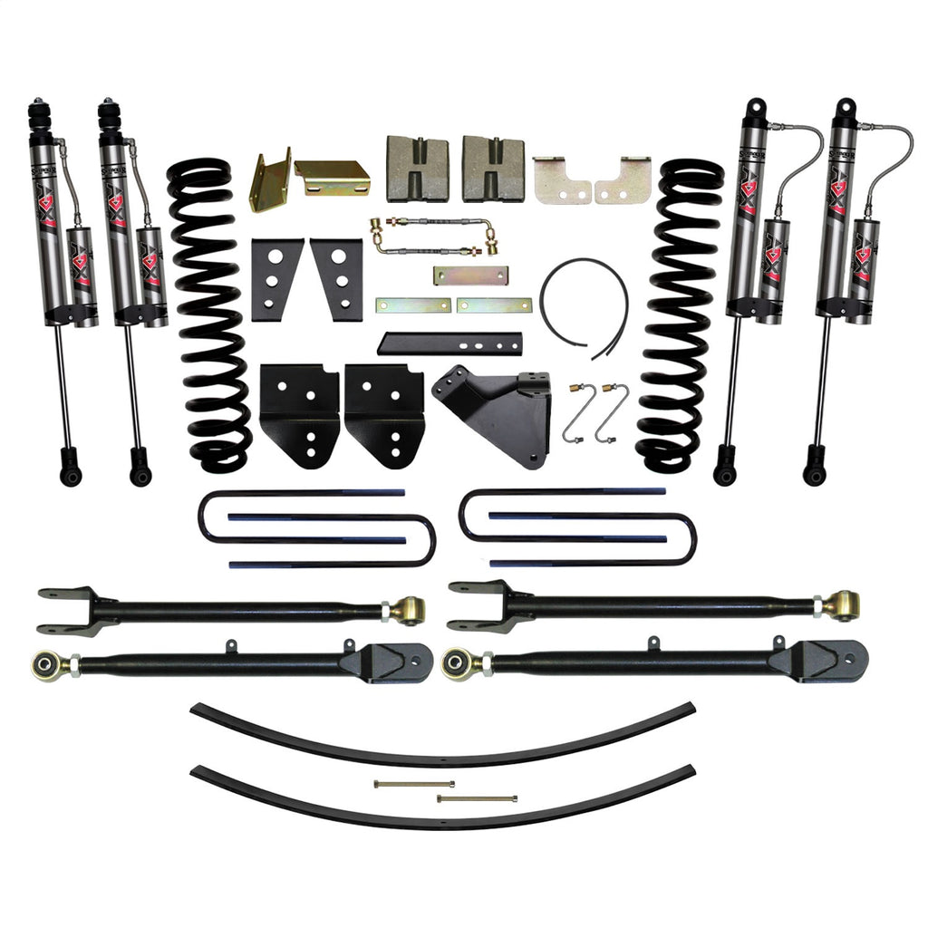 Skyjacker F11852K-X 8.5 in. Suspension Lift Kit With ADX 2.0 Remote Reservoir Monotube Shocks. for Select Ford F-250 Super Duty
