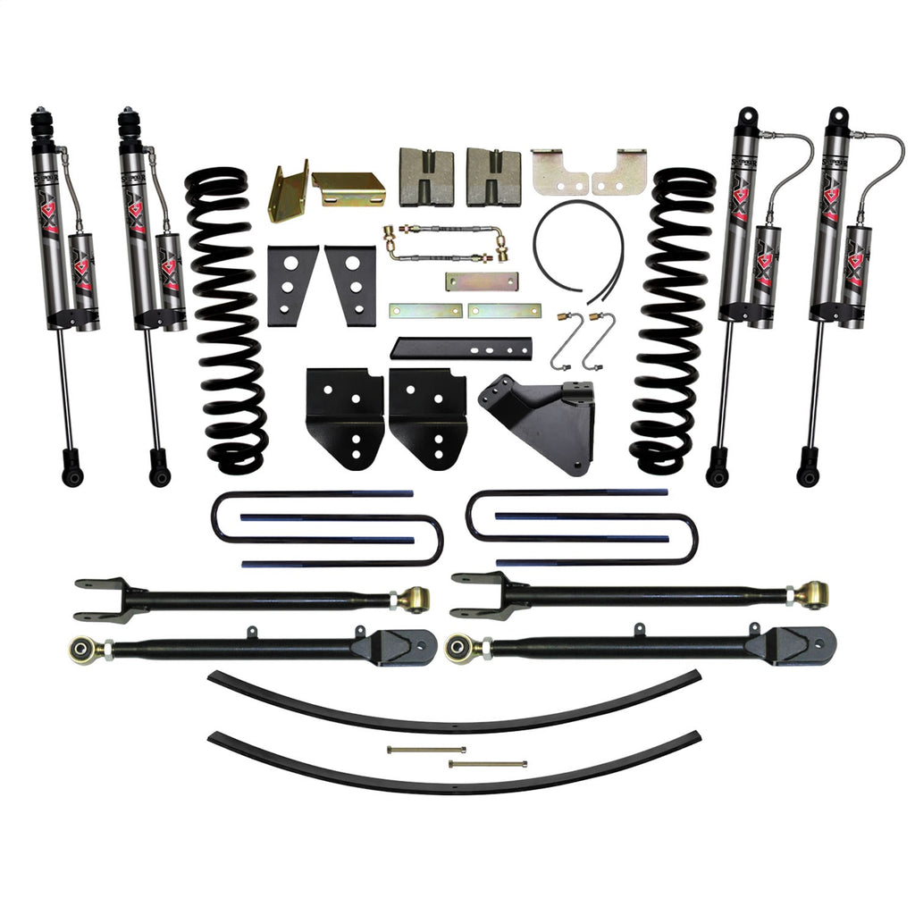 Skyjacker F11852KH-X 8.5 in. Suspension Lift Kit With ADX 2.0 Remote Reservoir Monotube Shocks. for Select Ford F-350 Super Duty