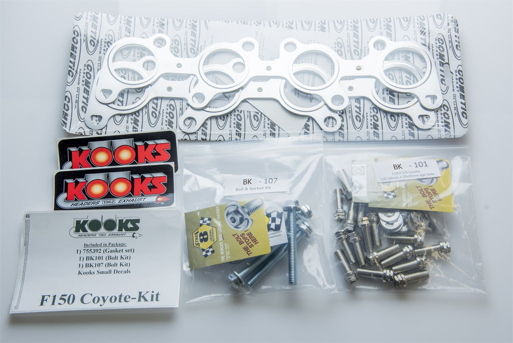 Kooks Custom Headers 13512400 1-7/8in. Stainless Headers. 2011-2014 F150 5.0L 4V. for Select Ford F-150