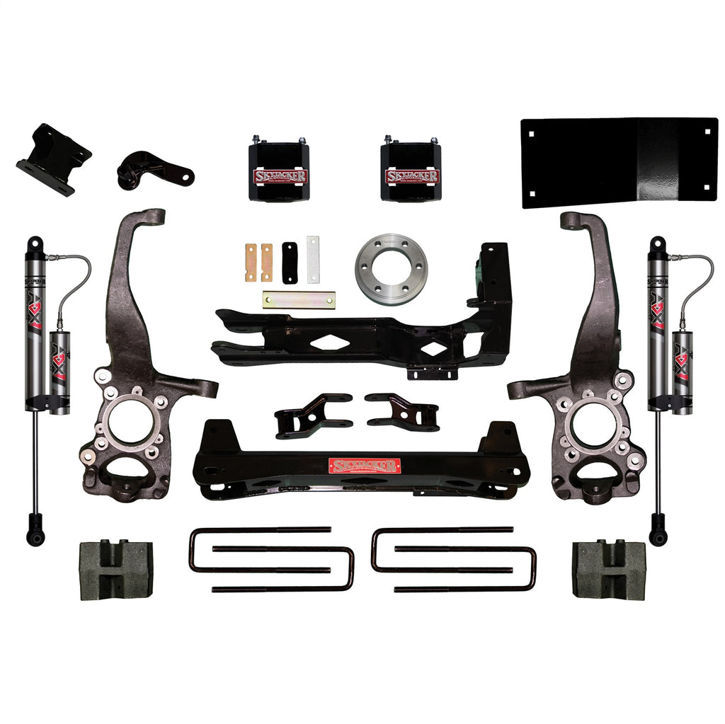 Skyjacker F1545BK-X 4.5 in. Suspension Lift Kit With ADX 2.0 Remote Reservoir Monotube Shocks. for Select Ford F-150