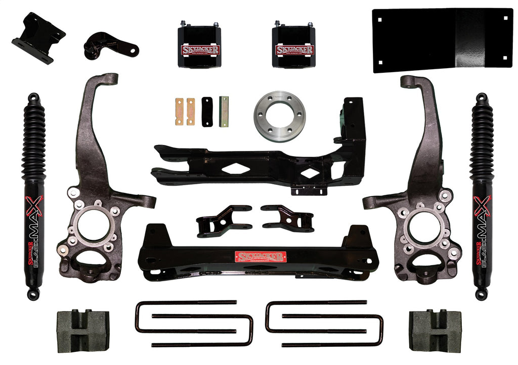 Skyjacker F1545BKB Suspension Lift Kit for Select Ford F-150, Ford F-250 Super Duty, Ford F-350 Super Duty