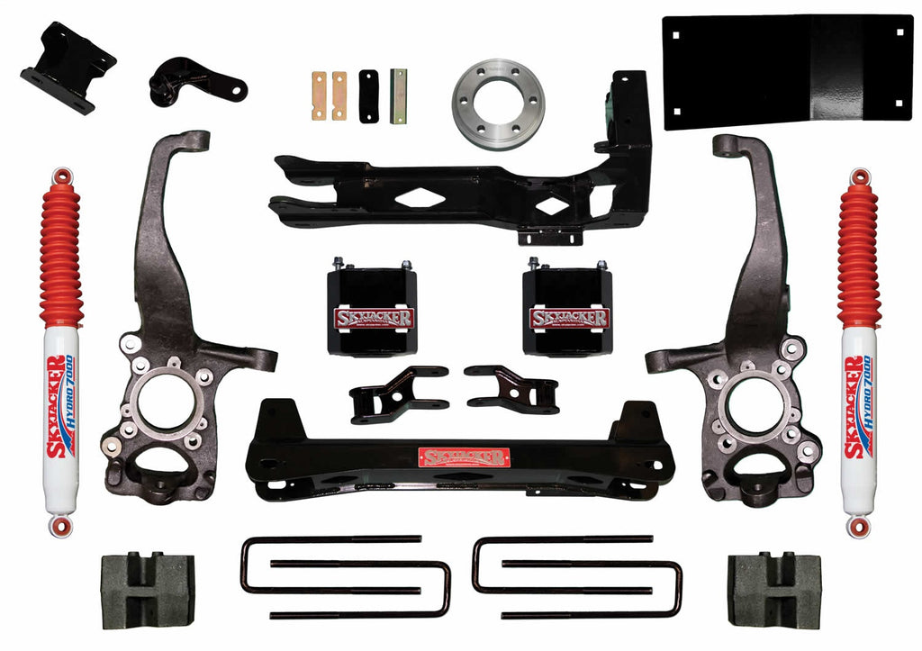 Skyjacker F1560BKH 6IN. KT 15 F150 4WD SPACER; H70 for Select Ford F-150