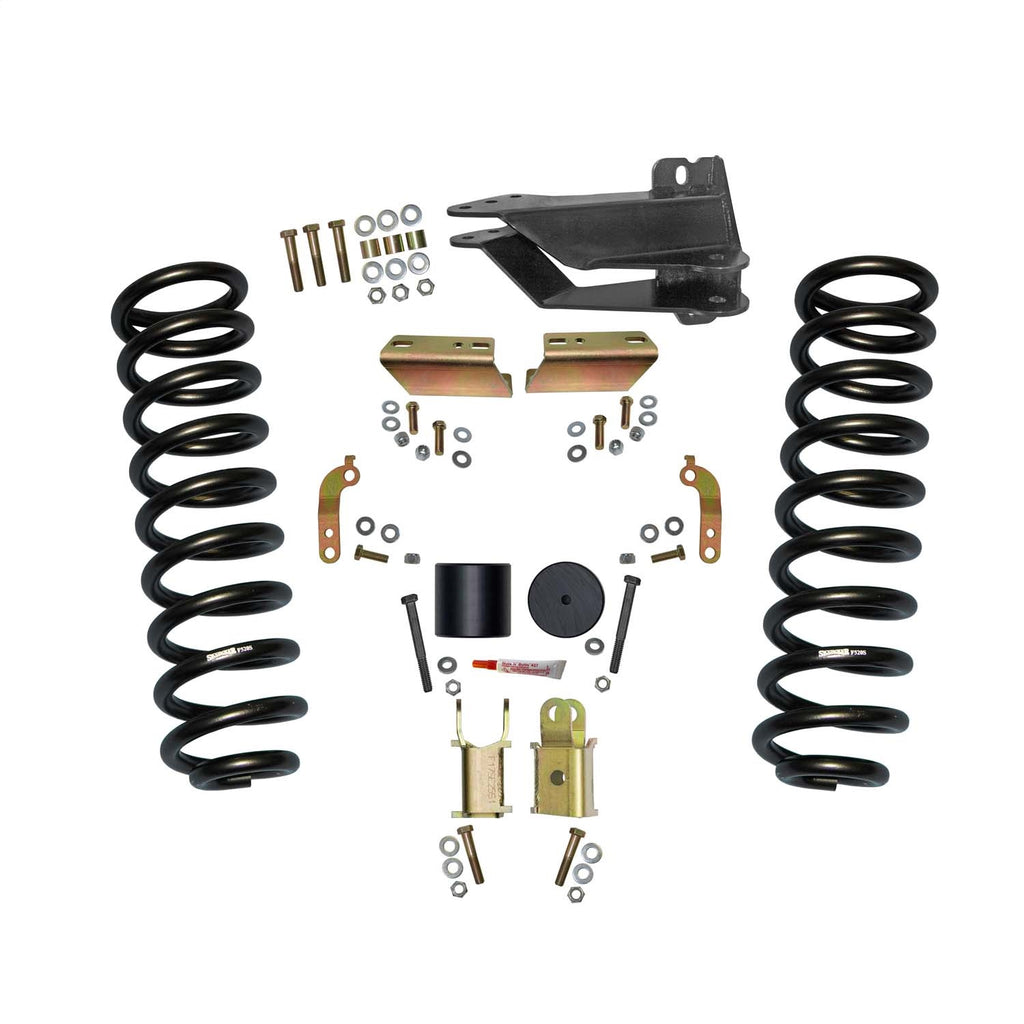 Skyjacker F1720VBK-E 2.5 in. Front Leveling Kit With Shock Extension Brackets. for Select Ford F-250 Super Duty, Ford F-350 Super Duty