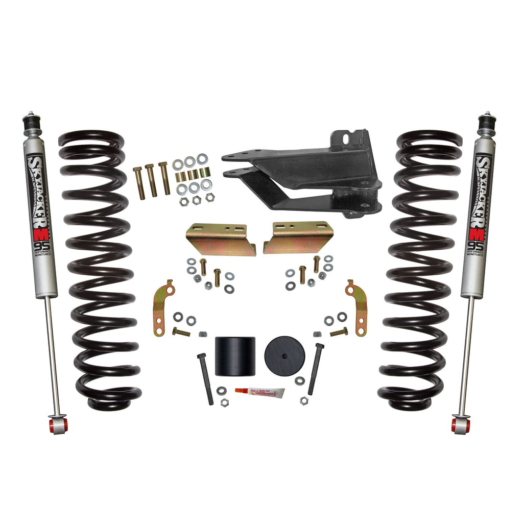 Skyjacker F1725VBK-M 2.5 in. Front Leveling Kit With M95 Monotube Shocks. for Select Ford F-250 Super Duty, Ford F-350 Super Duty