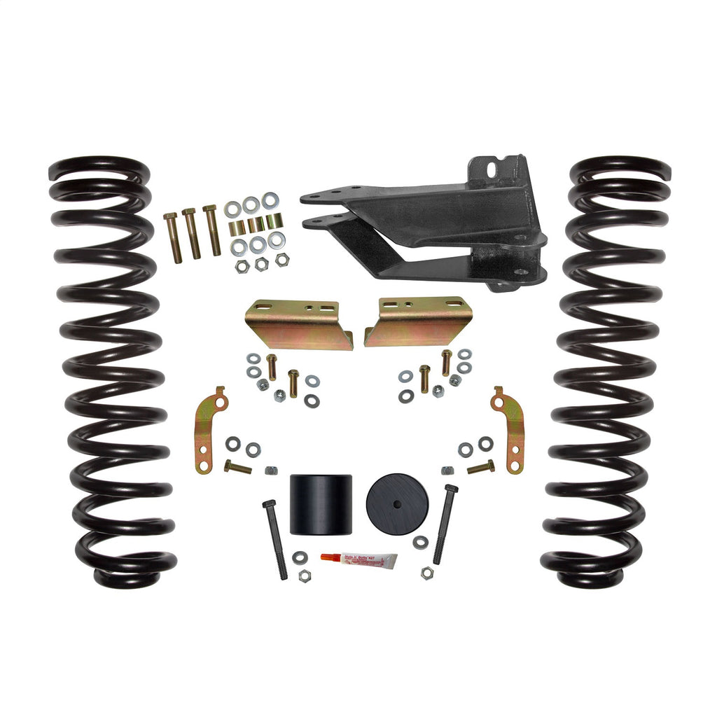Skyjacker F1725VB 2.5 in. Front Component Box With Front Coil Springs and Track Bar Bracket. for Select Ford F-250 Super Duty, Ford F-350 Super Duty