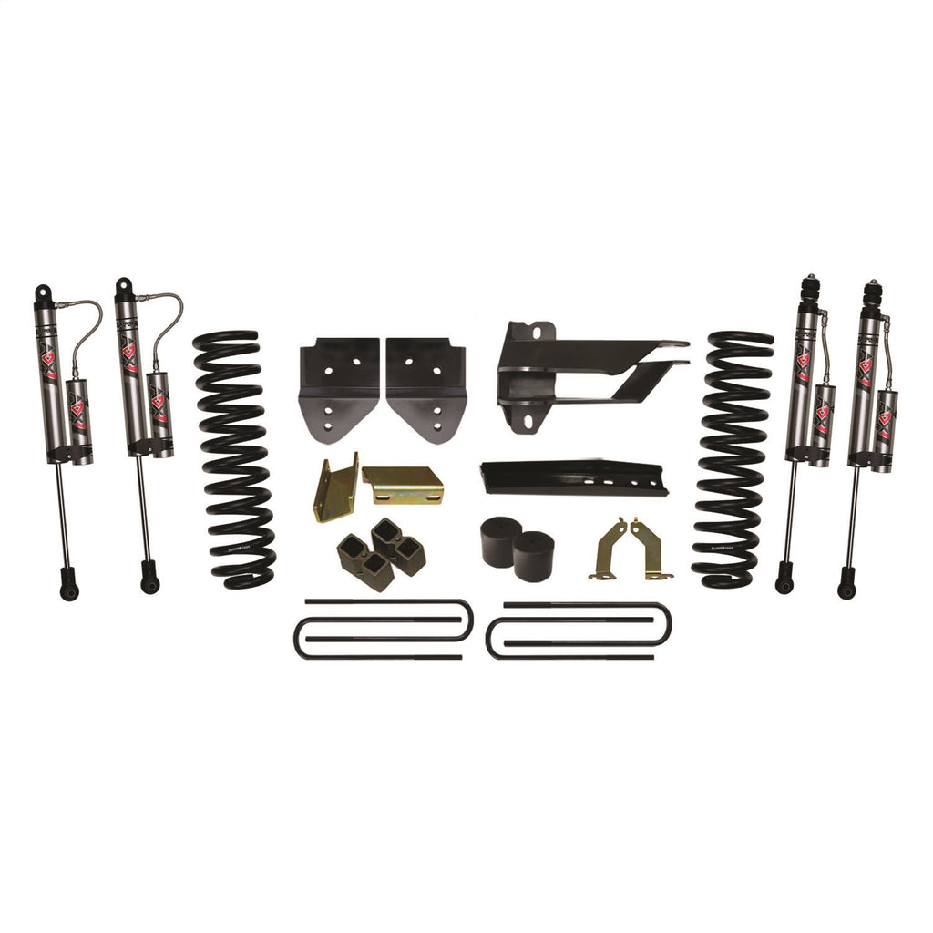 Skyjacker F17401K3-X 4 in. Suspension Lift Kit With ADX 2.0 Remote Reservoir Monotube Shocks. for Select Ford F-350 Super Duty