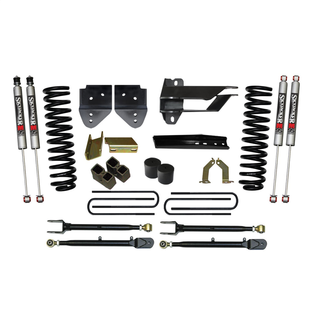 Skyjacker F174024K-M Suspension Lift Kit w/Shock for Select Ford F-250 Super Duty