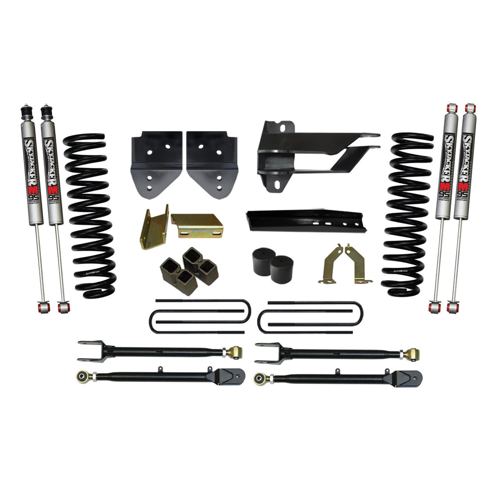 Skyjacker F174024K3-M Suspension Lift Kit w/Shock for Select Ford F-350 Super Duty