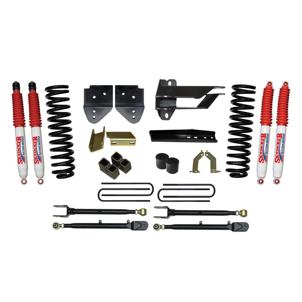 Skyjacker F174024K3-N Suspension Lift Kit w/Shock for Select Ford F-350 Super Duty