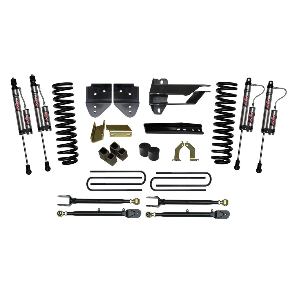 Skyjacker F174024K3-X 4 in. Suspension Lift Kit With ADX 2.0 Remote Reservoir Monotube Shocks. for Select Ford F-350 Super Duty