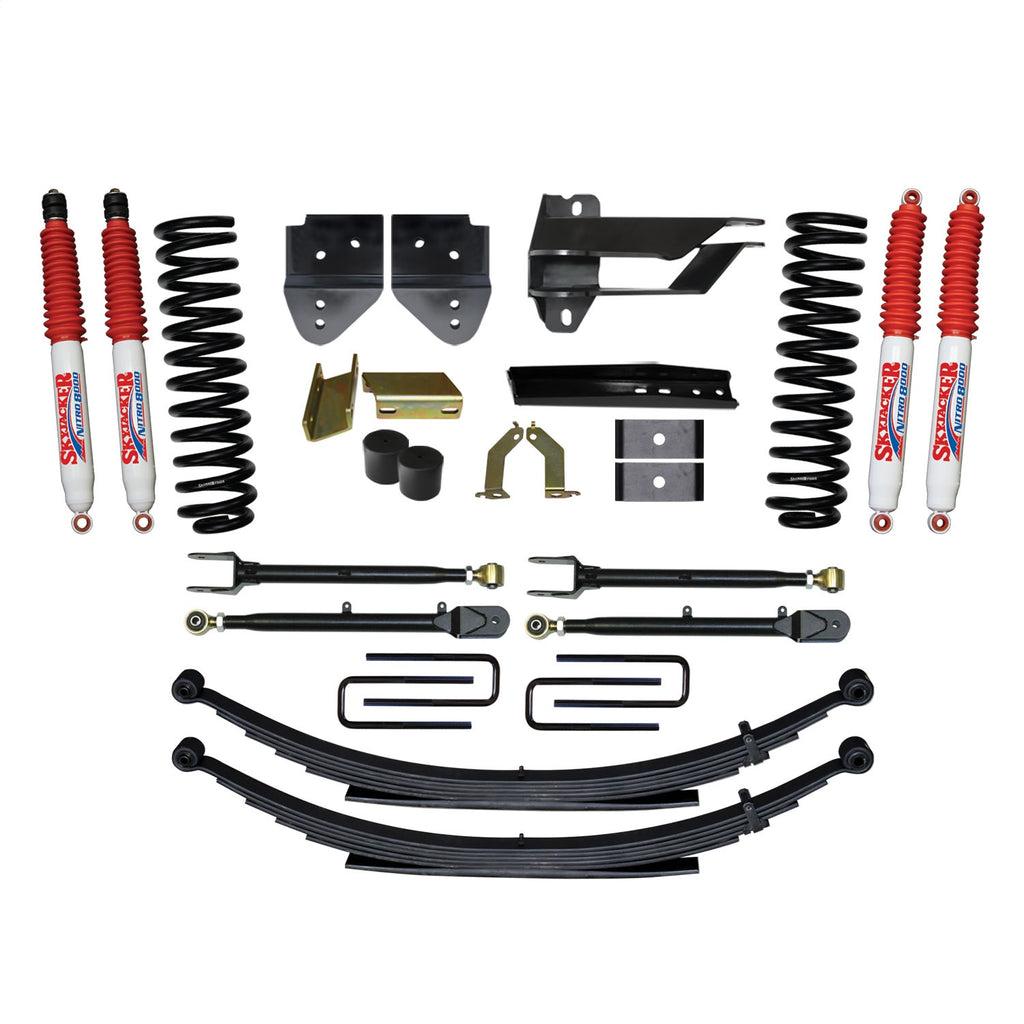 Skyjacker F174024KS-N Suspension Lift Kit w/Shock for Select Ford F-250 Super Duty, Ford F-350 Super Duty