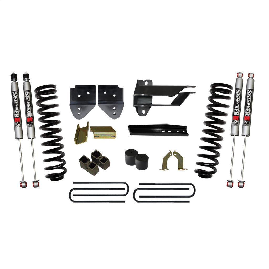 Skyjacker F17451K3-M Suspension Lift Kit w/Shock for Select Ford F-350 Super Duty