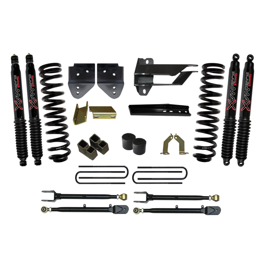 Skyjacker F174524K3-B Suspension Lift Kit w/Shock for Select Ford F-350 Super Duty