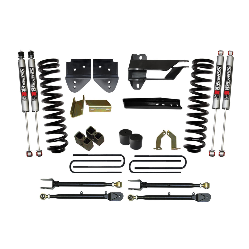 Skyjacker F174524K3-M Suspension Lift Kit w/Shock for Select Ford F-350 Super Duty