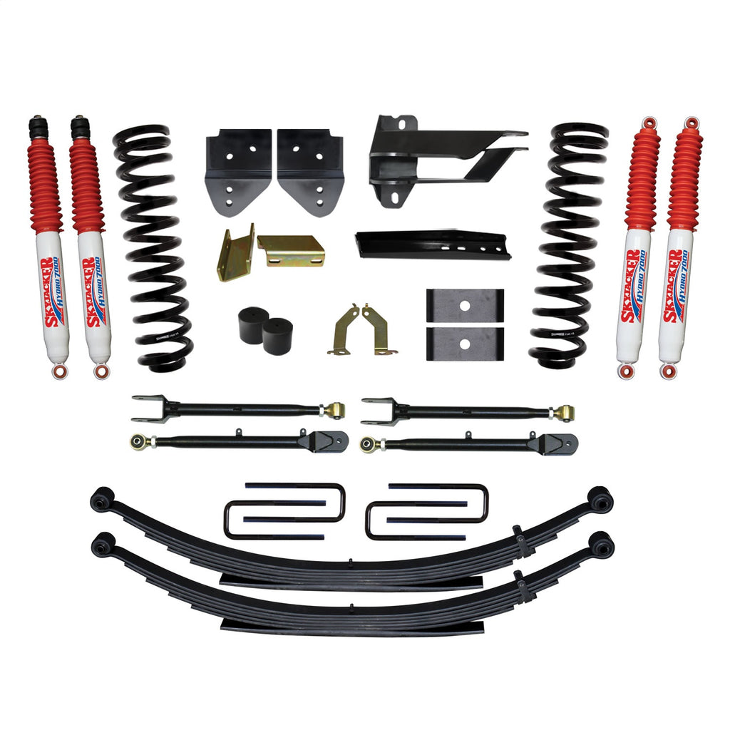 Skyjacker F174524KS-H Suspension Lift Kit w/Shock for Select Ford F-250 Super Duty, Ford F-350 Super Duty
