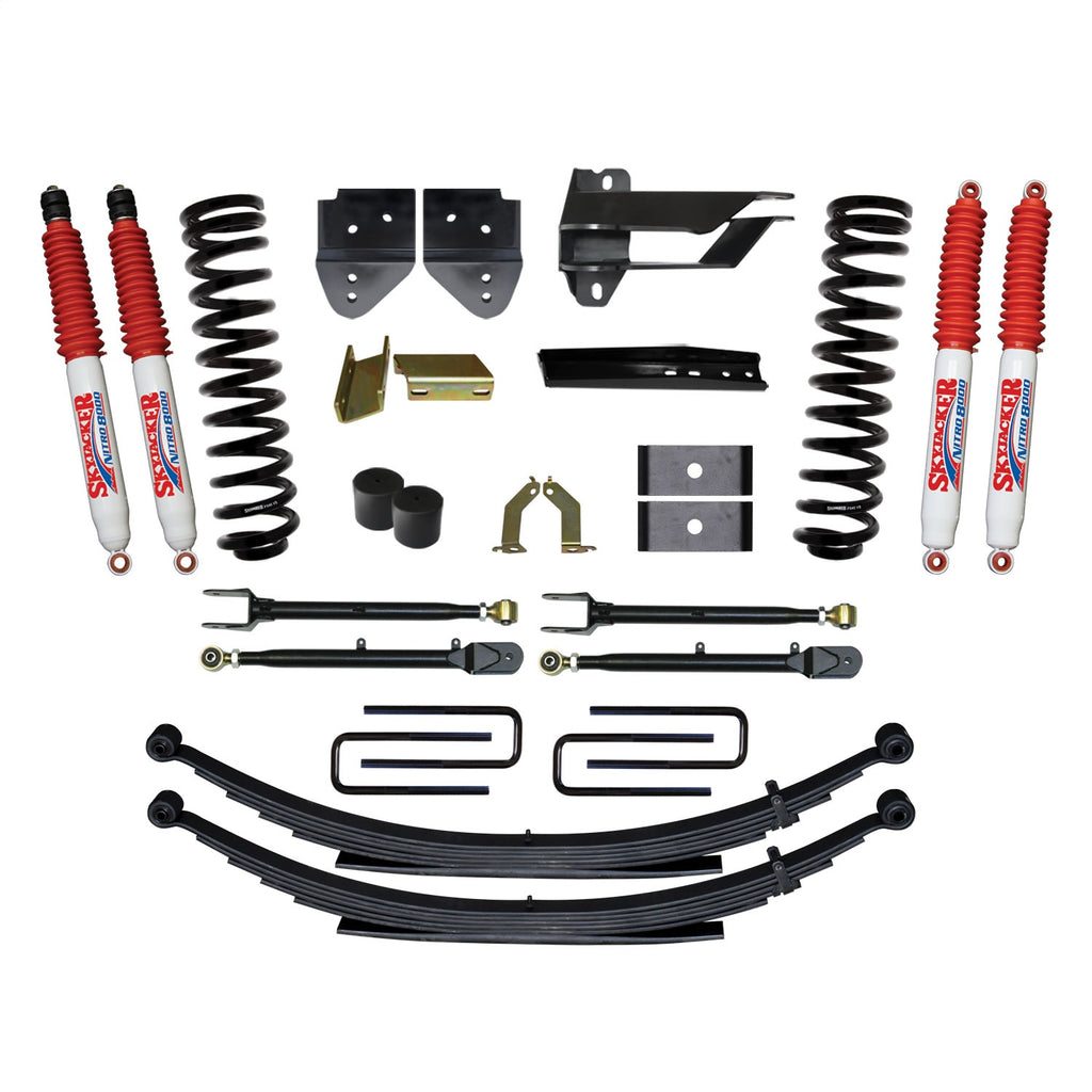 Skyjacker F174524KS-N Suspension Lift Kit w/Shock for Select Ford F-250 Super Duty, Ford F-350 Super Duty