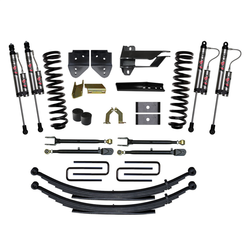 Skyjacker F174524KS-X 4 in. Suspension Lift System With ADX 2.0 Remote Reservoir Monotube Shocks. for Select Ford F-250 Super Duty, Ford F-350 Super Duty