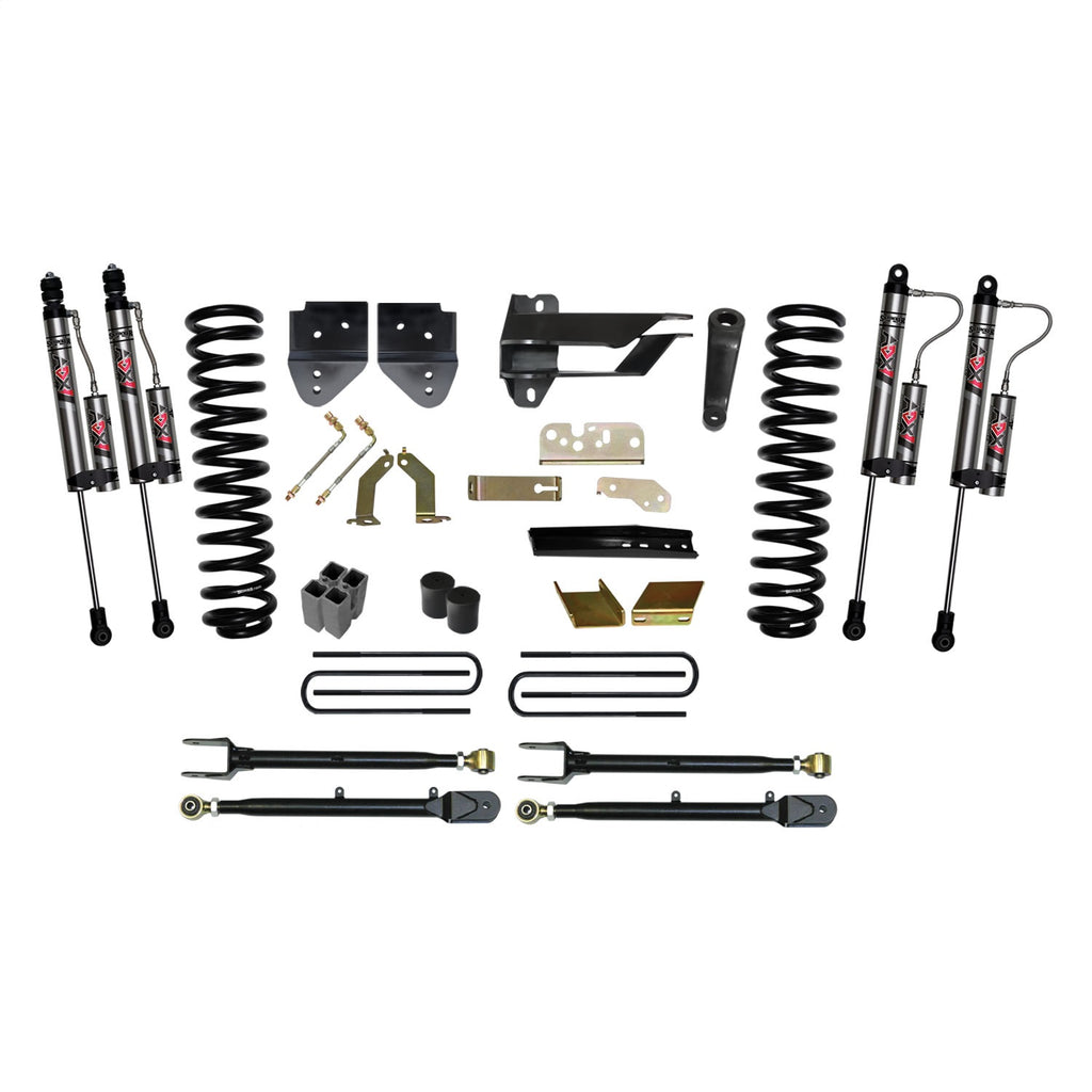 Skyjacker F176024K-X 6 in. Suspension Lift Kit With ADX 2.0 Remote Reservoir Monotube Shocks. for Select Ford F-250 Super Duty