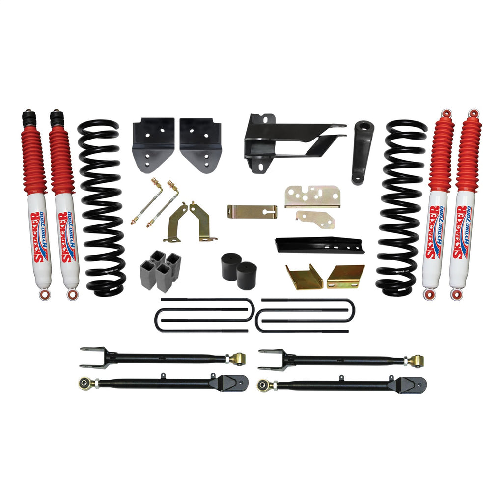 Skyjacker F176024K3-H Suspension Lift Kit w/Shock for Select Ford F-350 Super Duty