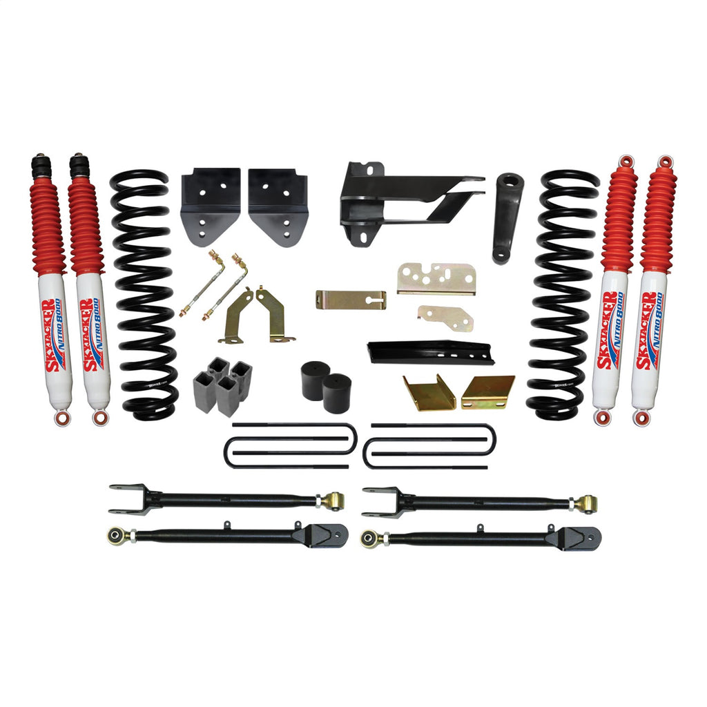 Skyjacker F176024K3-N Suspension Lift Kit w/Shock for Select Ford F-350 Super Duty