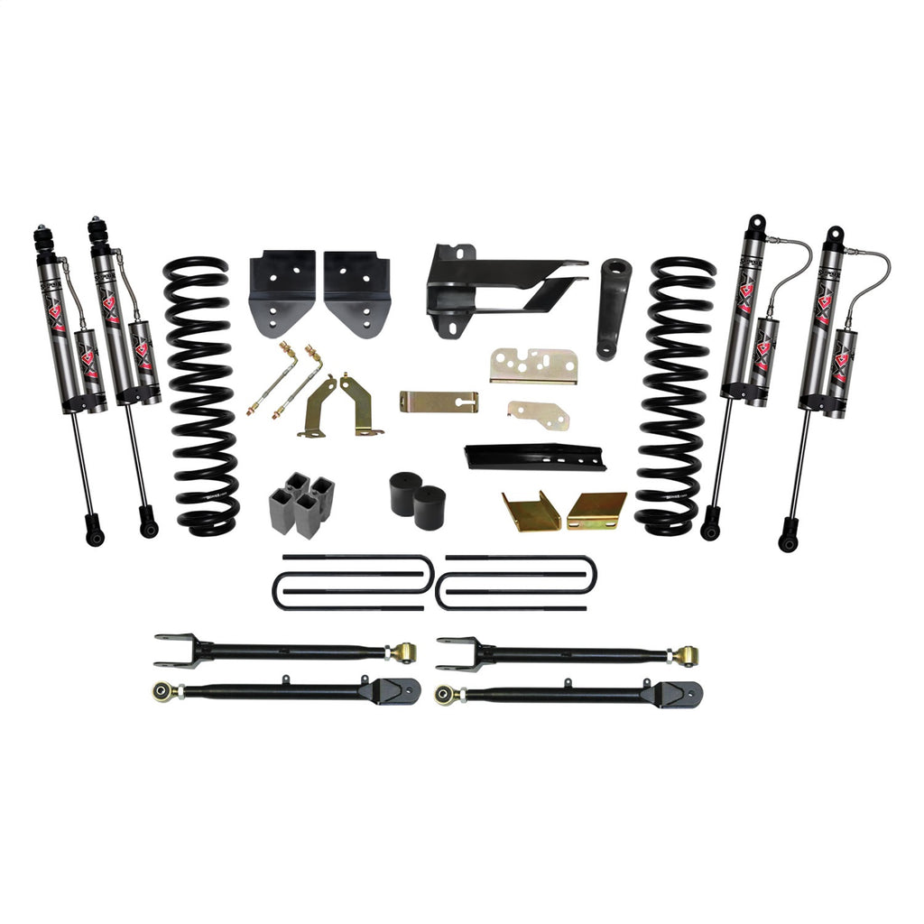 Skyjacker F176024K3-X 6 in. Suspension Lift Kit With ADX 2.0 Remote Reservoir Monotube Shocks. for Select Ford F-350 Super Duty