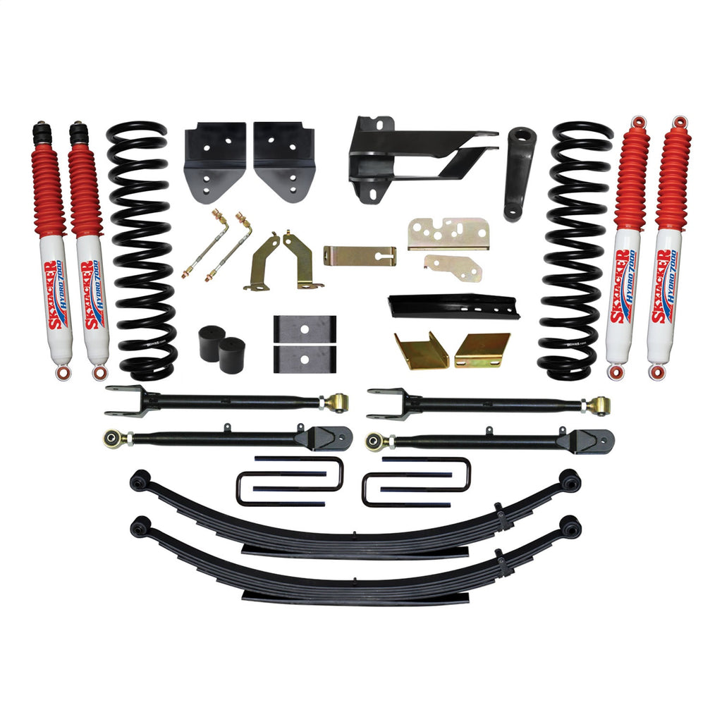 Skyjacker F176024KS-H Suspension Lift Kit w/Shock for Select Ford F-250 Super Duty, Ford F-350 Super Duty