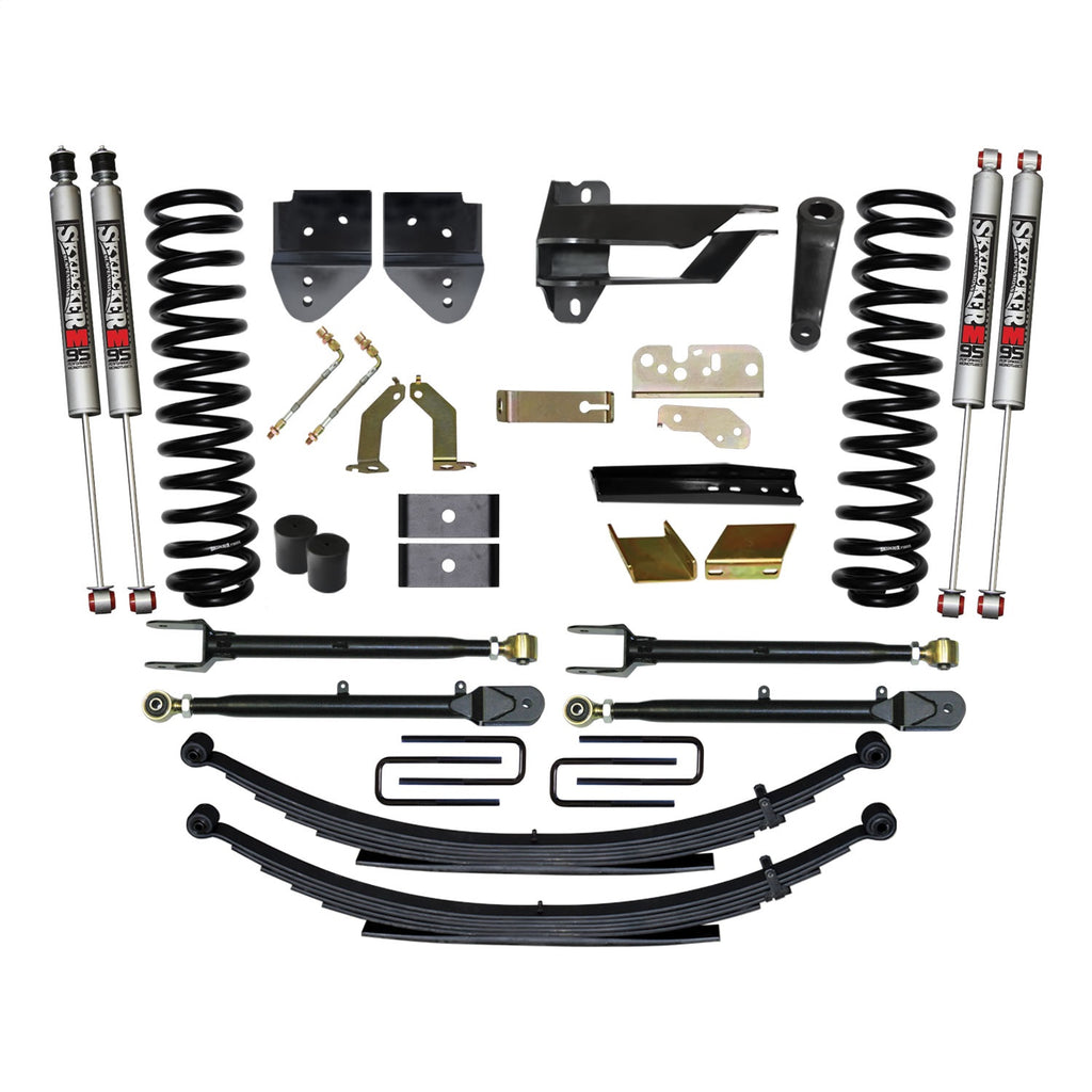 Skyjacker F176024KS-M Suspension Lift Kit w/Shock for Select Ford F-250 Super Duty, Ford F-350 Super Duty