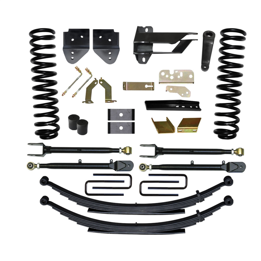 Skyjacker F176024KS Class II Suspension Lift Kit for Select Ford F-250 Super Duty, Ford F-350 Super Duty